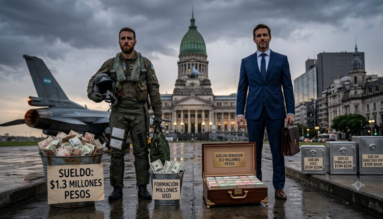 El costo de defender la Patria vs. el negocio de la política: los parias del aire y los príncipes del Estado