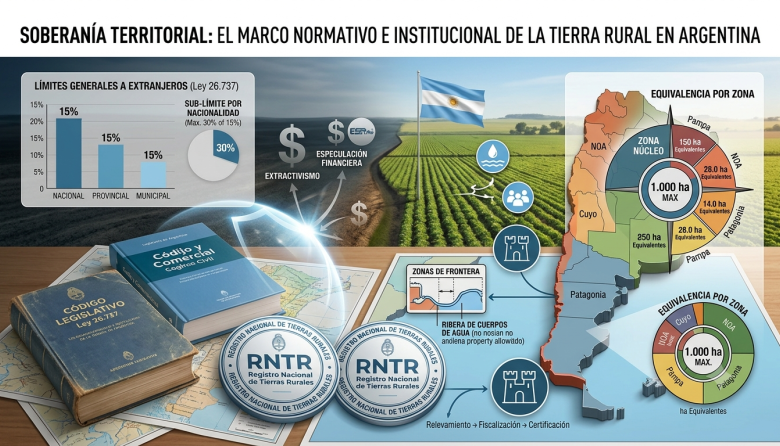 Soberanía Territorial y Control del Suelo: Marco Normativo e Institucional de las Tierras Rurales en Argentina