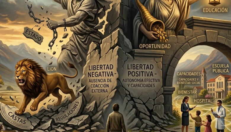 La distorsión entre libertad negativa y positiva: el uso de la palabra “libertad” en el gobierno de Milei