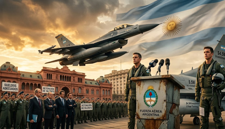 La sinceridad del jefe de la Fuerza Aérea sobre los sueldos de los pilotos generó malestar en sectores del Gobierno