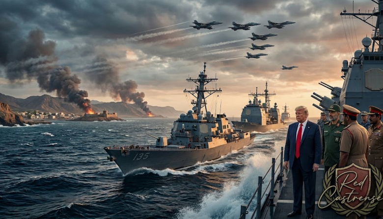 Donald Trump amenaza con bombardear Omán en medio de las tensiones con Irán por el estrecho de Ormuz