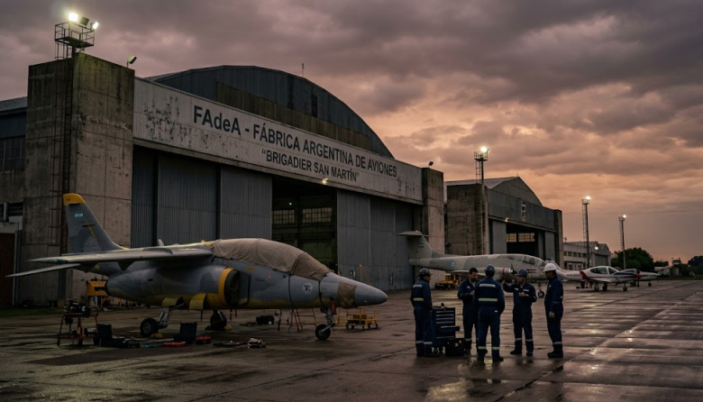 FAdeA en picada: números en rojo, aviones en tierra y una planta paralizada