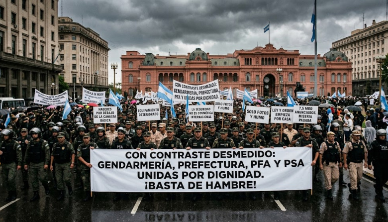 Grandes titulares para afuera, bolsillos vacíos para adentro: la insostenible paradoja de la Seguridad Nacional