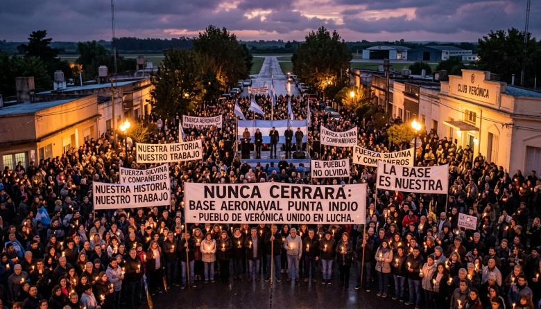 Incertidumbre y alarma en Punta Indio: masiva asamblea vecinal en Verónica por el desmantelamiento de la Base Aeronava