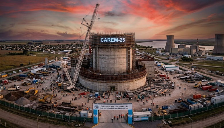 CAREM-25: El freno al primer reactor nuclear 100% argentino que prometía liderar un mercado global