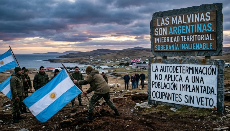 Ocupantes sin veto: la falacia de la autodeterminación en tierras usurpadas