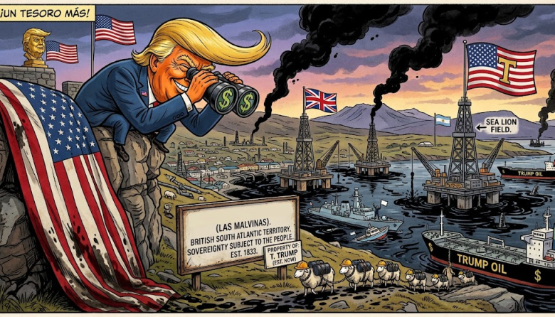 Giro geopolítico: Donald Trump usa el reclamo por las Malvinas para presionar al Reino Unido por el gasto militar
