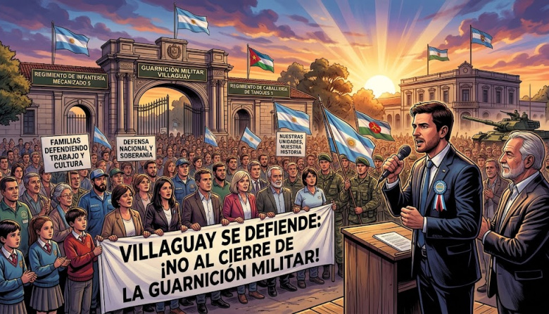 El fantasma del repliegue militar sacude a Villaguay: incertidumbre económica y reclamo social por dos regimientos emblemáticos