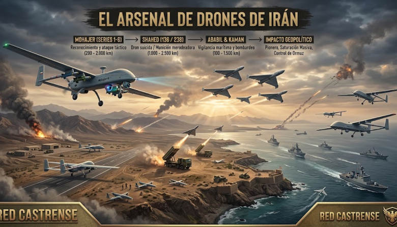 Análisis del Arsenal de Drones de Irán