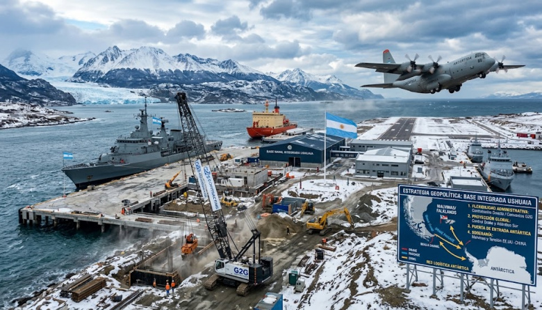 Ushuaia: La Base Naval que Despierta a los Gigantes y Redibuja el Mapa del Sur
