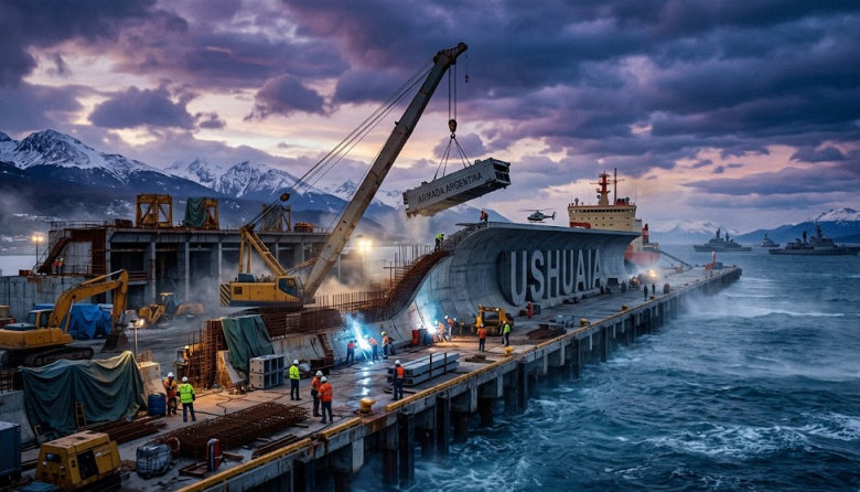 De la motosierra al Atlántico Sur: el giro estratégico para reactivar la Base Naval de Ushuaia