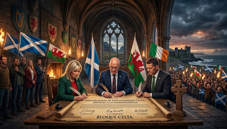 La estocada celta a Londres: Escocia, Gales e Irlanda del Norte pactan el fin del Reino Unido