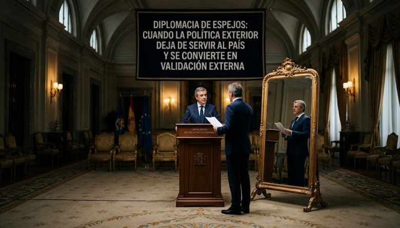 La diplomacia del espejo: cuando la política exterior deja de servir al país para buscar aplausos afuera