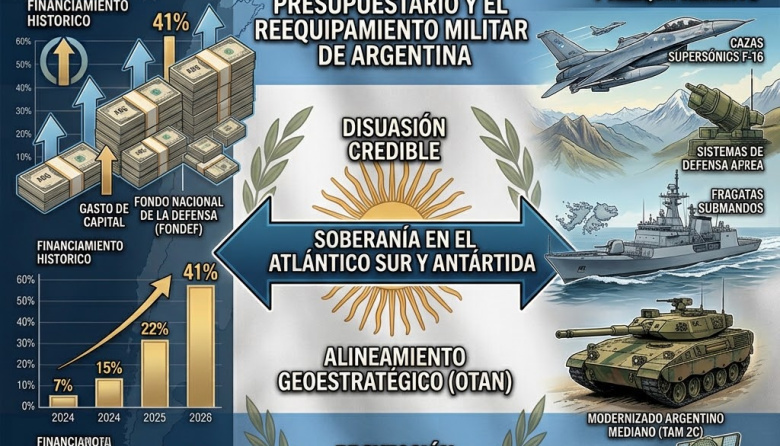 Defensa en cifras récord: las claves detrás del incremento presupuestario y el reequipamiento militar