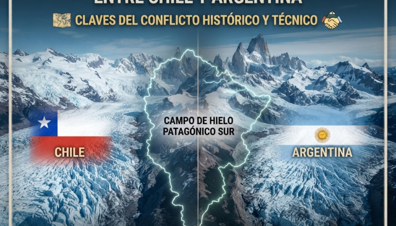 El último laberinto blanco: Los secretos y mapas ocultos del conflicto eterno en Campos de Hielo Sur