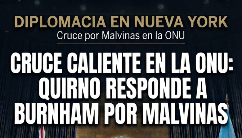 Cruce por Malvinas en la ONU: el canciller Pablo Quirno le respondió con dureza al primer ministro británico tras una sorpresiva mención