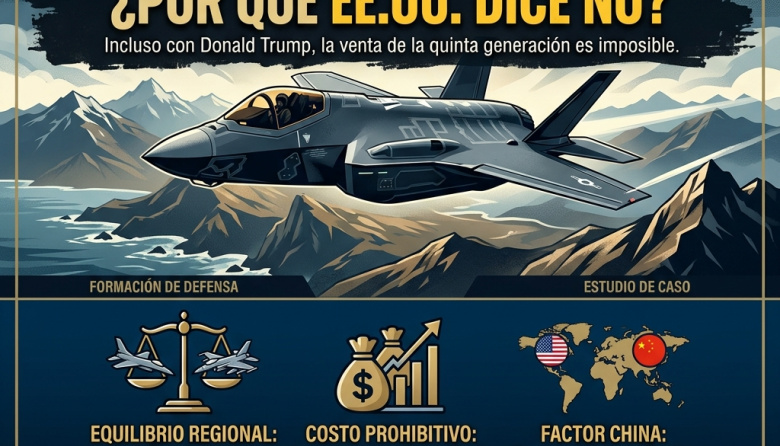 Cazas de quinta generación: Por qué EE. UU. nunca le venderá el F-35 a Chile