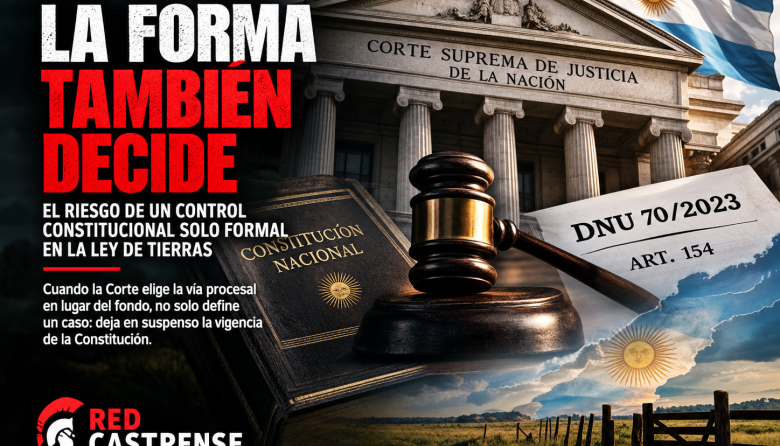 El laberinto procesal de la Corte: cuando la forma posterga la República