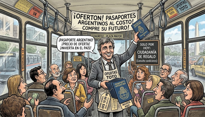 Ciudadanía al mejor postor: el peligroso negocio del “pasaporte dorado” argentino