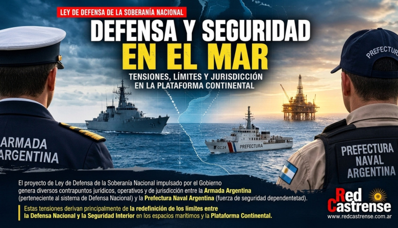 GUERRA DE JURISDICCIONES EN EL MAR ARGENTINO: EL PROYECTO DEL GOBIERNO ABRE UN PELIGROSO SOLAPAMIENTO ENTRE LA ARMADA Y PREFECTURA