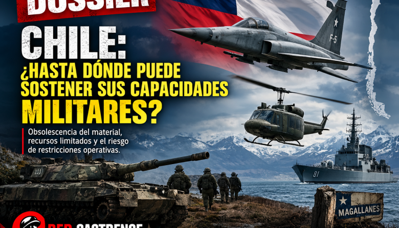 Chile frente al límite de su material militar: obsolescencia, recursos y riesgo de restricciones operativas
