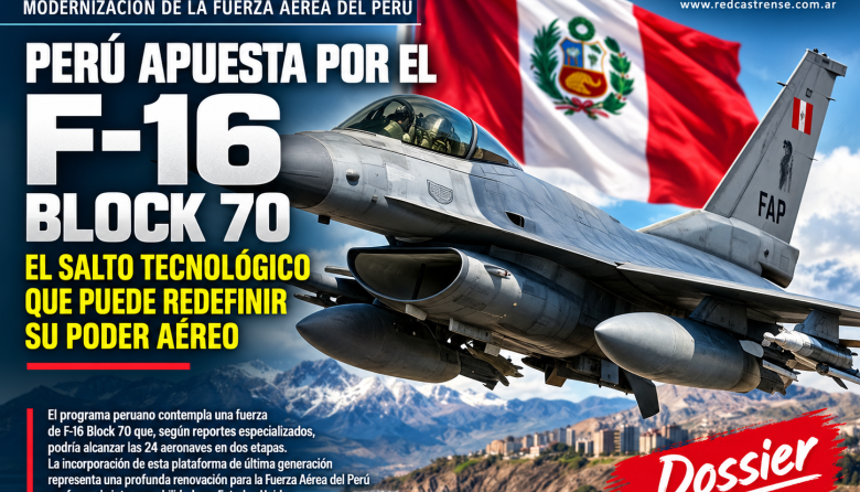 PERÚ APUESTA POR EL F-16 BLOCK 70: EL SALTO TECNOLÓGICO QUE PUEDE REDEFINIR SU PODER AÉREO