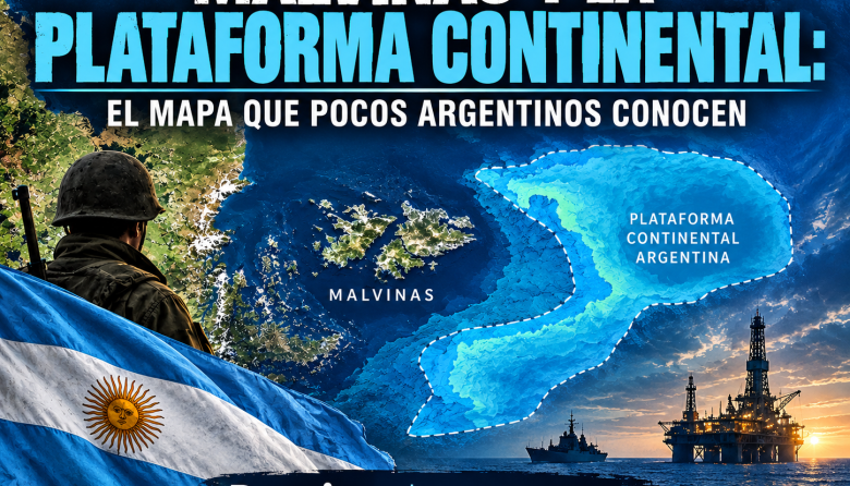 MALVINAS Y LA PLATAFORMA CONTINENTAL: EL MAPA QUE POCOS ARGENTINOS CONOCEN