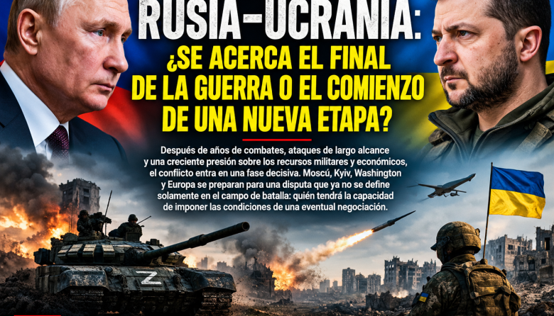 “RUSIA–UCRANIA: LA GUERRA QUE PUEDE CAMBIAR EL MAPA DEL MUNDO”