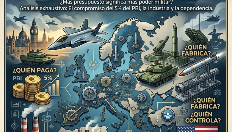 La carrera por el rearme: quién fabrica, quién paga y quién controla la defensa europea