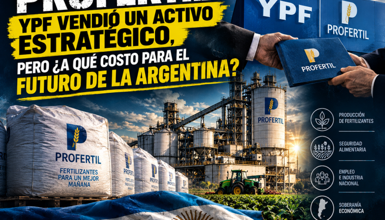 PROFERTIL: YPF vendió un activo estratégico, pero ¿a qué costo para el futuro de la Argentina?