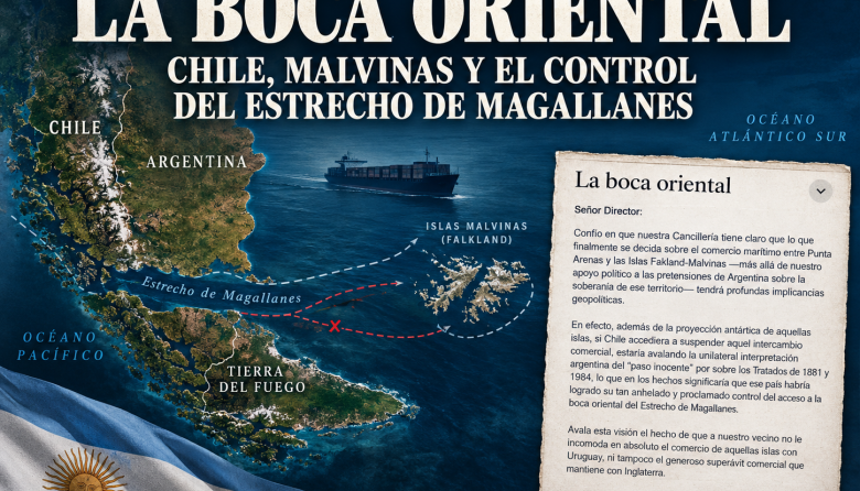 Soberanía o paranoia: La falsa amenaza argentina sobre el Estrecho de Magallanes
