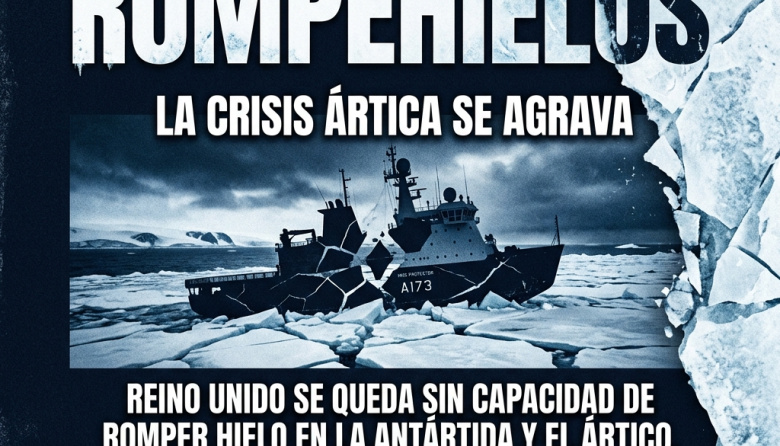 Gran Bretaña se queda sin su único rompehielos y enciende las alarmas en el Atlántico Sur