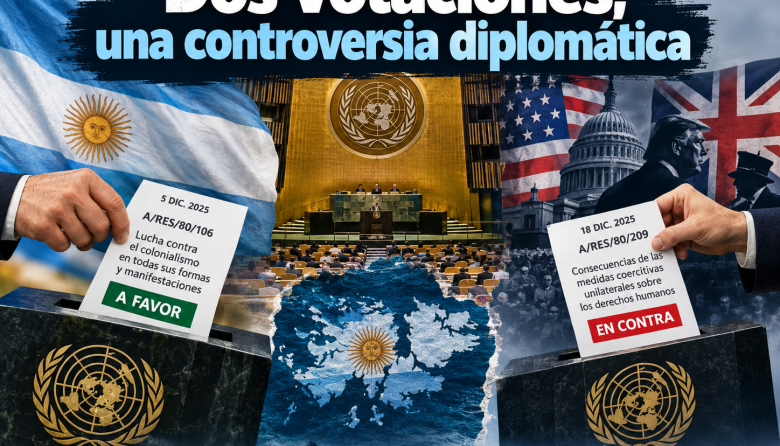 MALVINAS Y NACIONES UNIDAS: EL VOTO ARGENTINO QUE ABRIÓ UN INTERROGANTE SOBRE LA POLÍTICA EXTERIOR DE MILEI