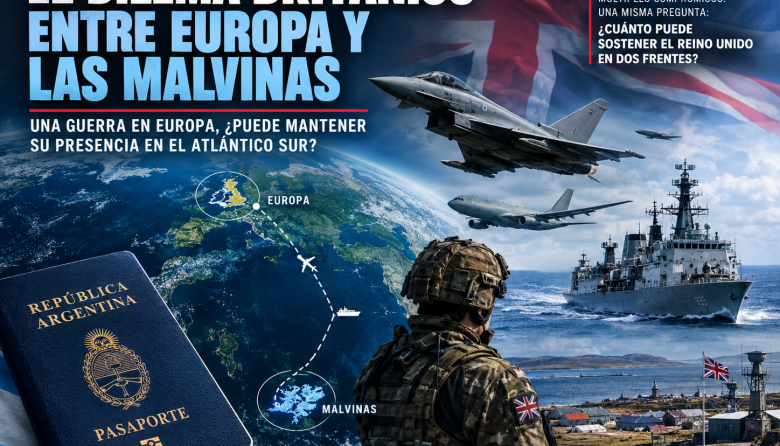 Reino Unido ante una guerra en Europa: ¿cuánto podría resistir su dispositivo militar en el Atlántico Sur?