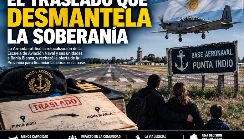 Conflicto institucional por la Base Aeronaval Punta Indio: la Armada rechazó la propuesta de la Provincia de Buenos Aires para repavimentar la pista