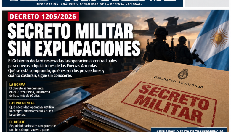 ¿SECRETO MILITAR O FALTA DE TRANSPARENCIA? LAS DUDAS QUE ABRE EL GOBIERNO CON LAS COMPRAS DE DEFENSA