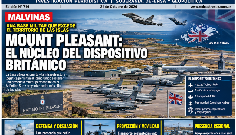 Mount Pleasant: la base británica que sostiene el poder militar en Malvinas.