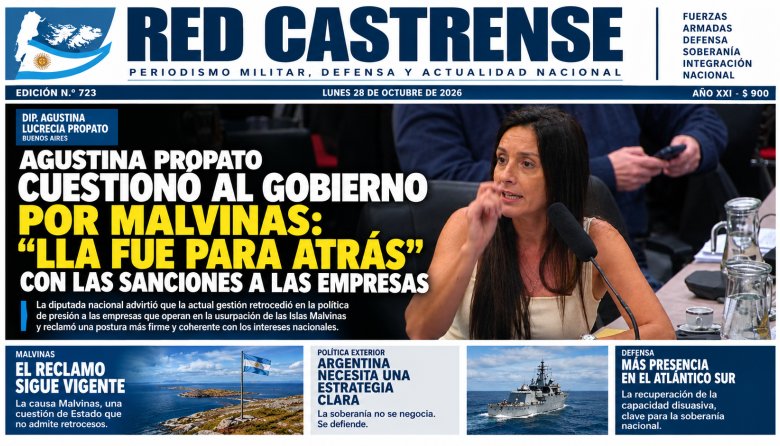 AGUSTINA PROPATO CUESTIONÓ AL GOBIERNO POR MALVINAS: “LLA FUE PARA ATRÁS” CON LAS SANCIONES A LAS EMPRESAS