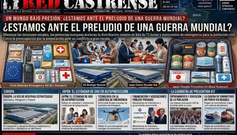 La Europa de la cautela: Por qué los gobiernos piden a sus ciudadanos acumular provisiones para emergencias