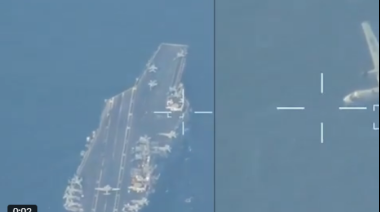 Irán observa con drones a las fuerzas de EU (Video)