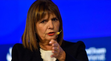 “Los extranjeros van a tener que pagar como en otros países”, pronunciada por la ministra de Seguridad de Argentina, Patricia Bullrich