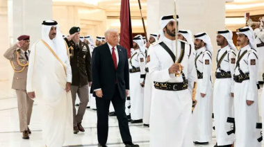 El presidente Donald Trump firmó un acuerdo económico con Qatar que, generará un intercambio económico de 1,2 billones de dólares