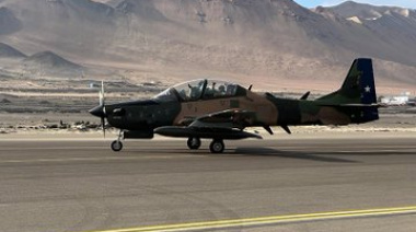 La Fuerza Aérea de Chile (FACh) ha desplegado sus aviones A-29 Super Tucano