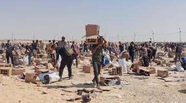 Según reportes de Reuters, un grupo respaldado por Estados Unidos ha propuesto un plan de "Zonas de Tránsito Humanitario"
