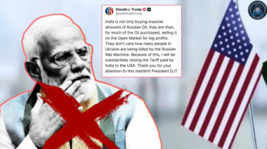 Trump amenaza aumentar aún más los aranceles a India debido a su supuesta participación en la guerra contra Ucrania