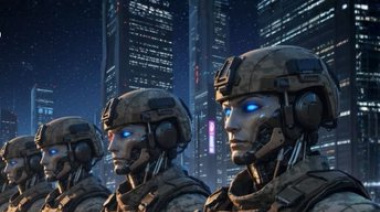 Despliegue de 50.000 robots humanoides como frente militar en 2027.