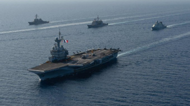 El Portaaviones Nuclear Francés FS Charles de Gaulle (R91) Redirigido al Mediterráneo Oriental en Medio del Conflicto con Irán