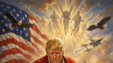 ¡Trump se presenta como sanador! Publica imagen generada por IA con “poderes curativos” y desata fuerte polémica