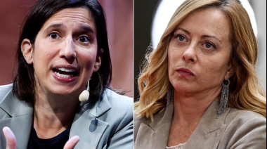 La líder de la izquierda italiana defiende a Meloni de los ataques de Trump