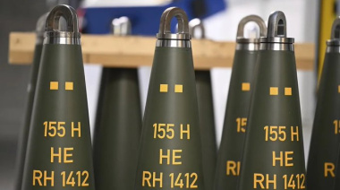 Alemania produce más munición que Estados Unidos: Rheinmetall multiplica por 15 su producción de artillería